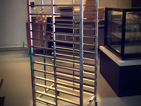 Accessori arredo inox per la cucina