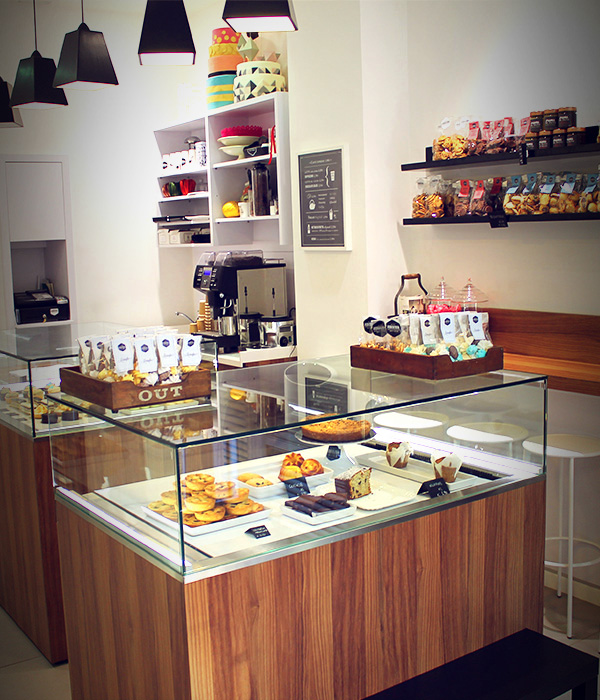 Pasticceria <strong>Fonderia</strong> arredata da Cosentino