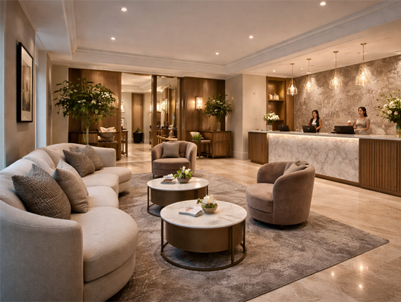 Arredamento hotel Roma